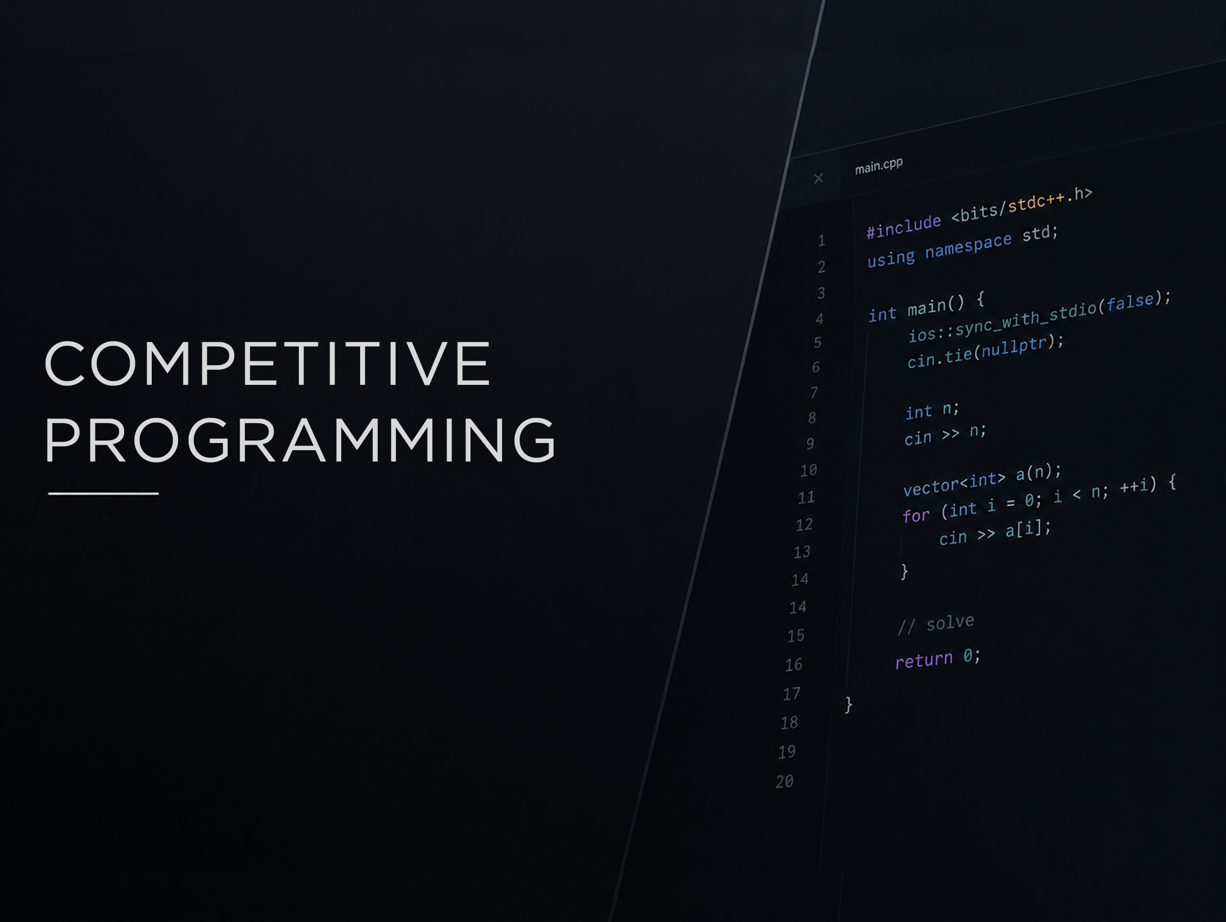 Competitive Programming
